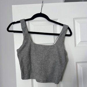 Abercombie Cozy Rib Squareneck Sleep Tank